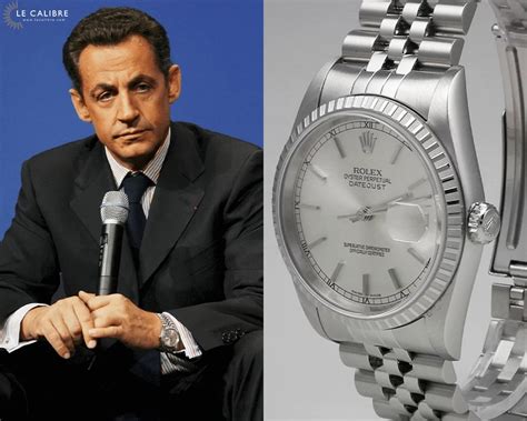 sarkozy rolex 50 ans|je n'ai pas une rolex.